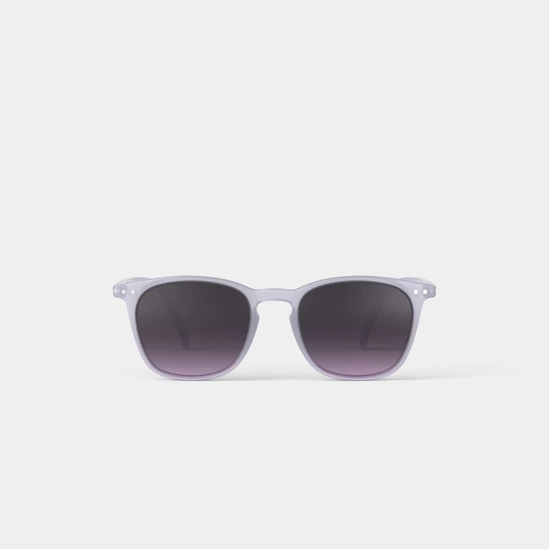 Sunglasses Shape E Trapezium in Violet Dawn