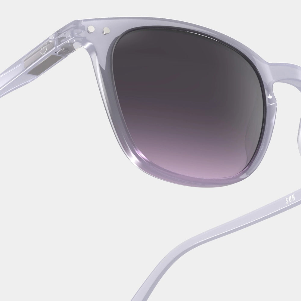 Sunglasses Shape E Trapezium in Violet Dawn