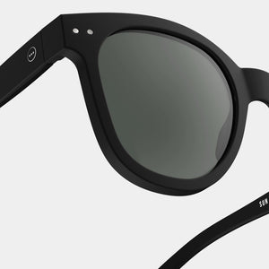 Sunglasses Shape N Trapezium in Black