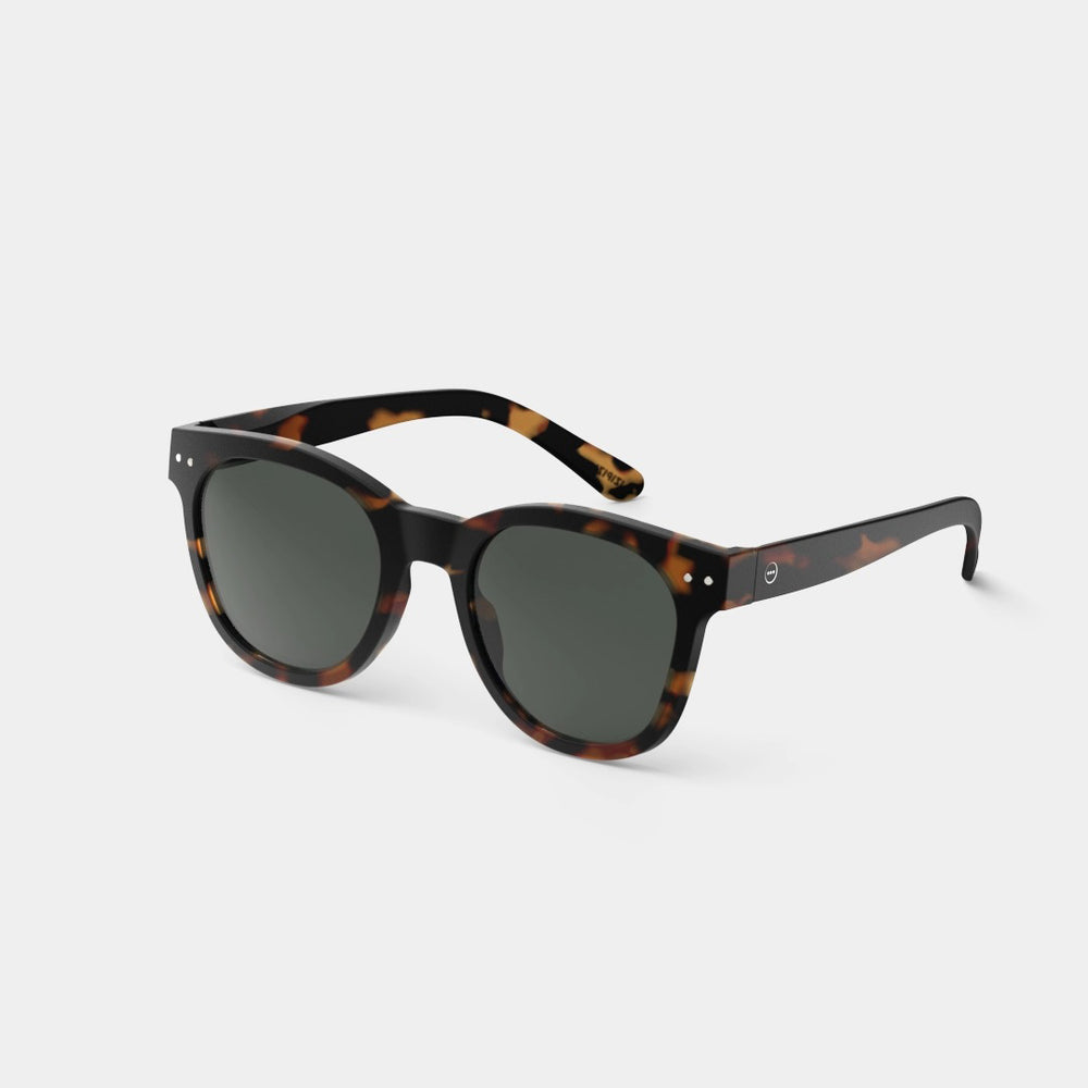 Sunglasses Shape N Trapezium in Tortoise