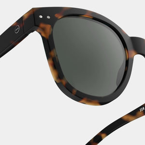 Sunglasses Shape N Trapezium in Tortoise