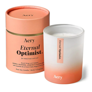 Aery Living - Candles | Eternal Optimist Scented Candle | Neroli Blossom Jasmin & Sandalwood