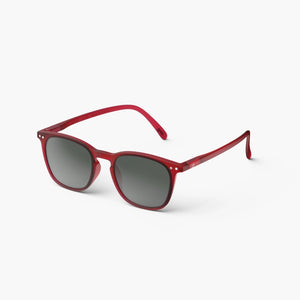 Sunglasses Shape E Trapezium in Rosy Red