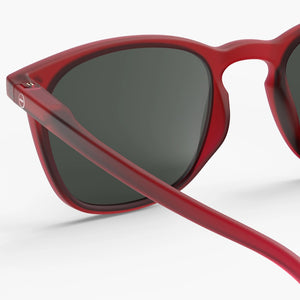 Sunglasses Shape E Trapezium in Rosy Red