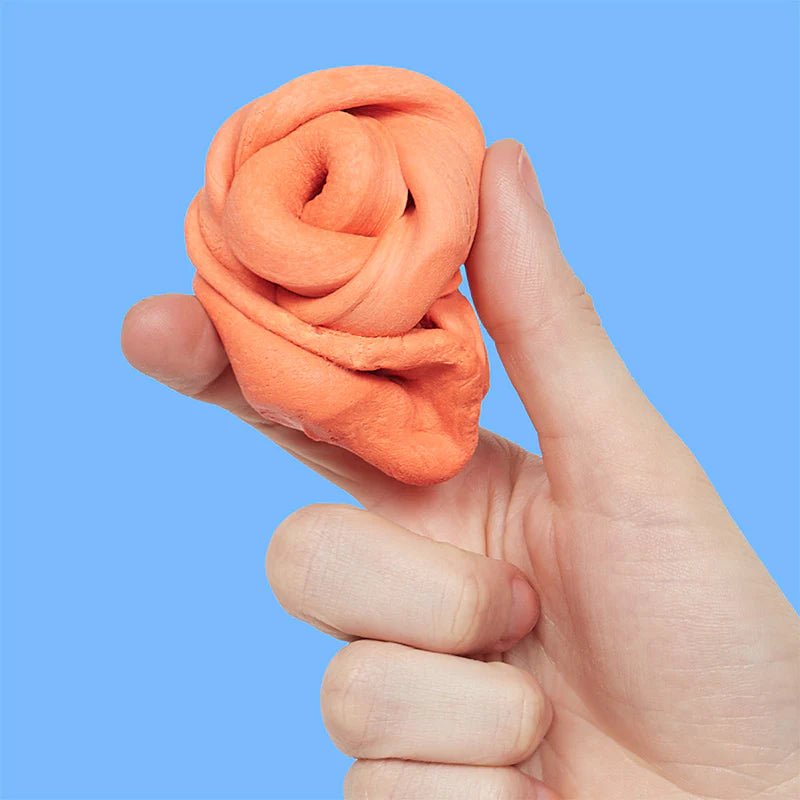 Speks Blur Focus Putty - Clementine Bright Orange Sensory Fidget Putty - image 4