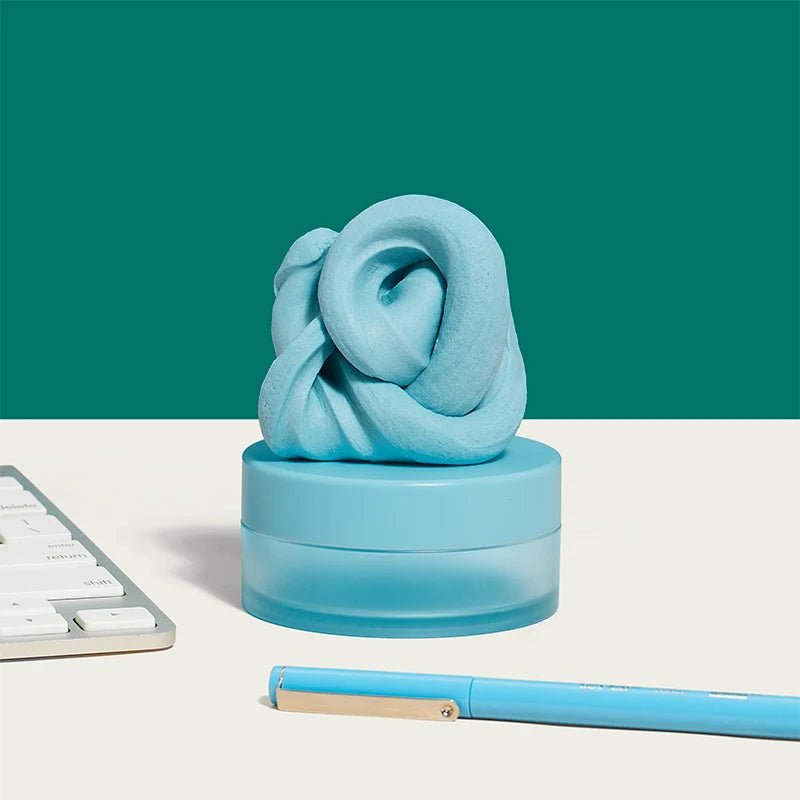 Speks Blur Focus Putty - Lagoon Turquoise Sensory Fidget Putty - image 4