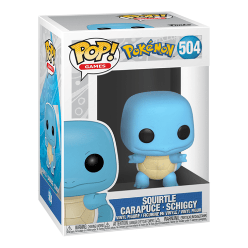 Funko POP! Games: Pokemon- Squirtle- EMEA, Black - Image 2