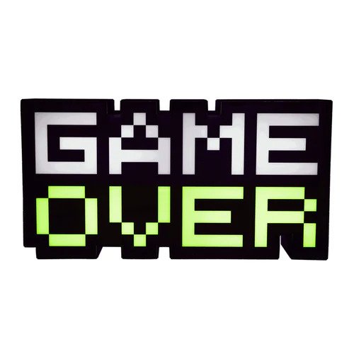 Paladone - Lights | Game Over Light V3