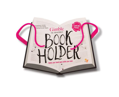 Gimble - Adjustable Book Holder - Tickled Pink - Image 1