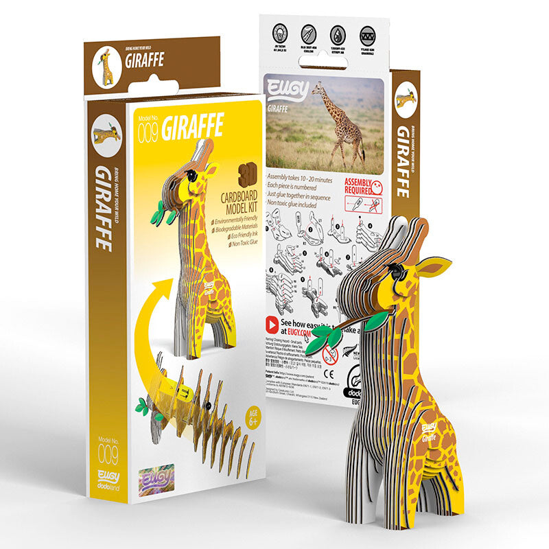 Eugy 3D Model Kit | Giraffe