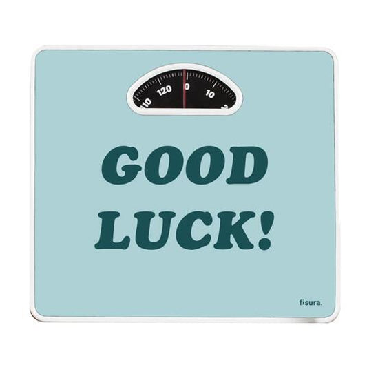 Motivational Scales | Bathroom Scale 'Good Luck'