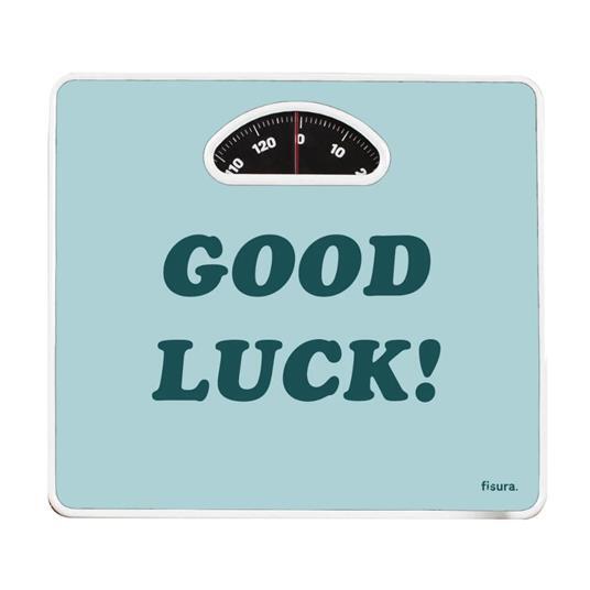 Motivational Scales | Bathroom Scale "Good Luck"
