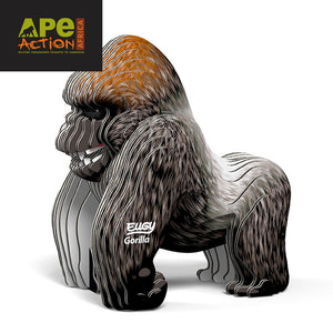 Eugy 3D Model Kit | Gorilla