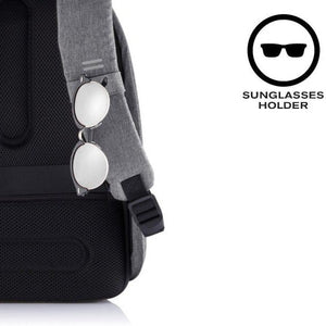 Bobby Hero Small Grey Anti-Theft Backpack | Grey