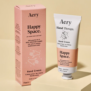 Aery Living - Hand Cream | Happy Space Hand Cream | Rose Geranium And Amber