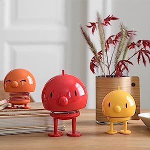 Hoptimist Desk Bumble Bouncy Figurine | Bumble XL | Red