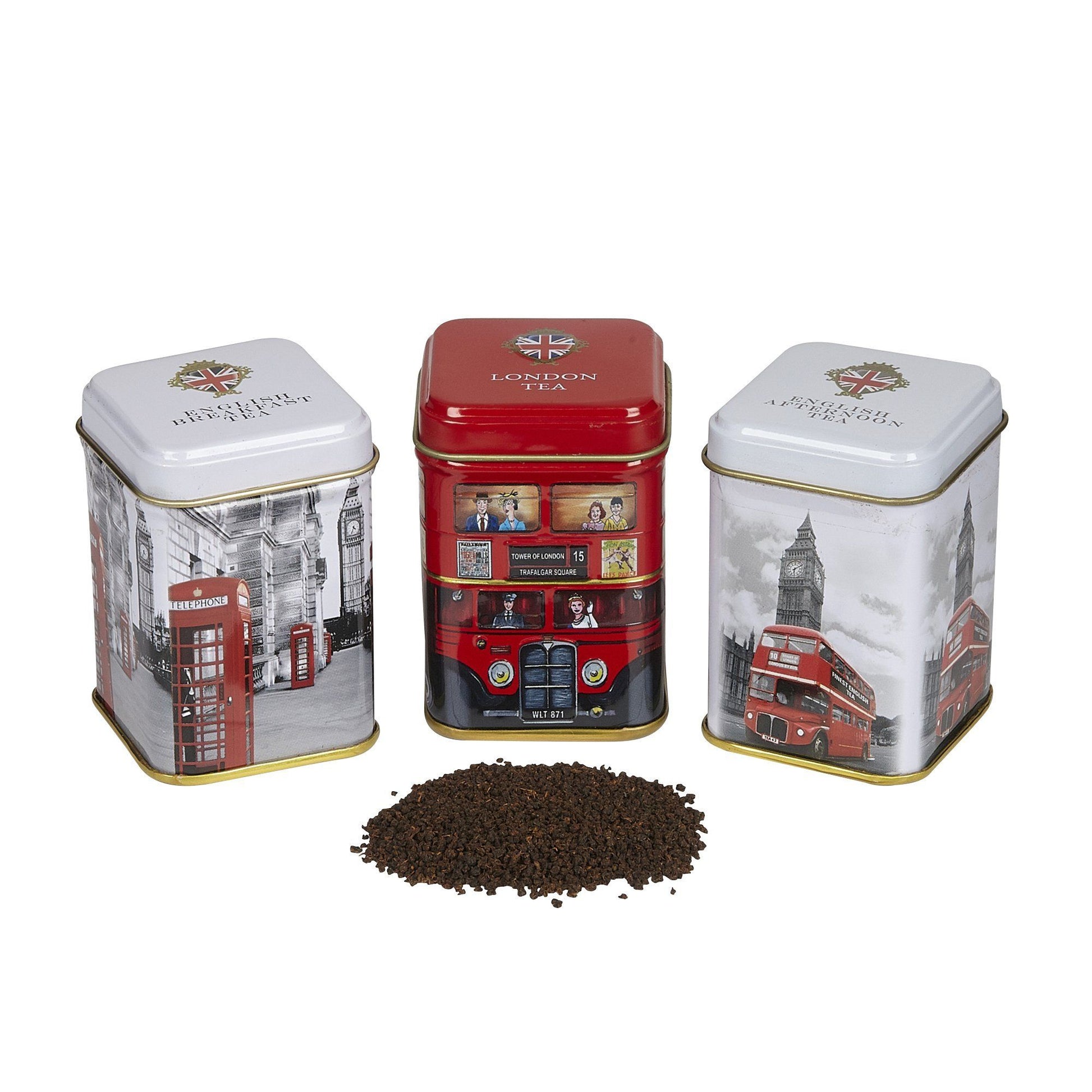 Best of British Mini Tea Tin Set of 3 - Image 2