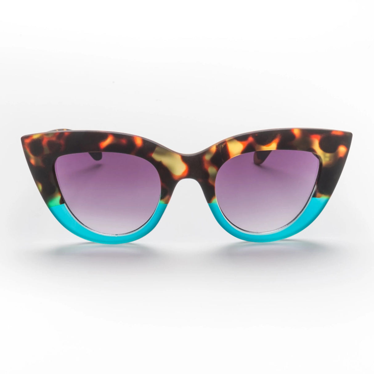 Okkia Occhiale Da Sole Gatto Big Frame - Blue - Image 1