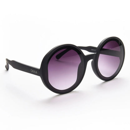 Okkia Occhiale Da Sole Tondo - Monica Round Black - Image 1