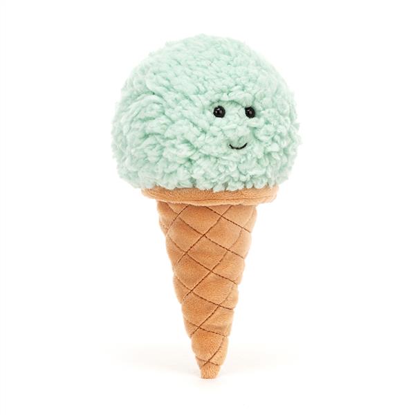 Jellycat Soft Toy | Irresistible Ice Cream | Mint