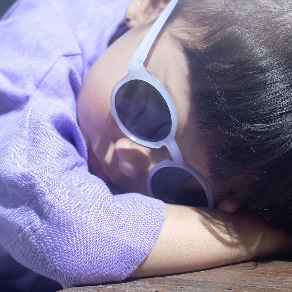 Sunglasses Kids Shape D in Purple Sky
