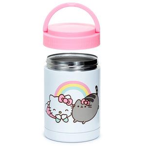 Puckator - Snack Pot  | Hello Kitty & Pusheen Cat | Hot & Cold Snack Pot