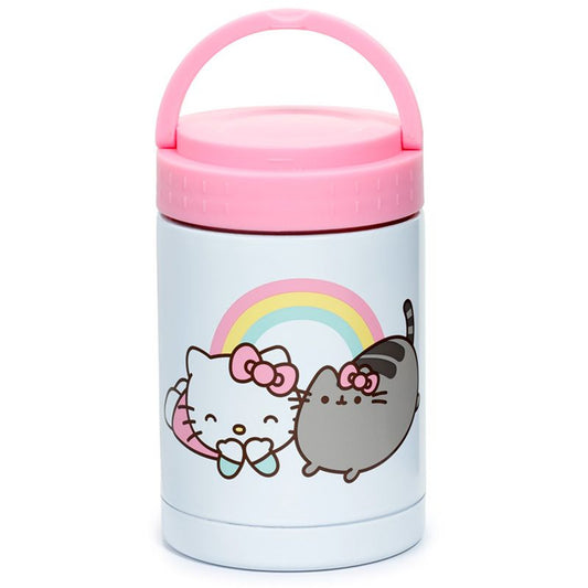Puckator - Snack Pot  | Hello Kitty & Pusheen Cat | Hot & Cold Snack Pot