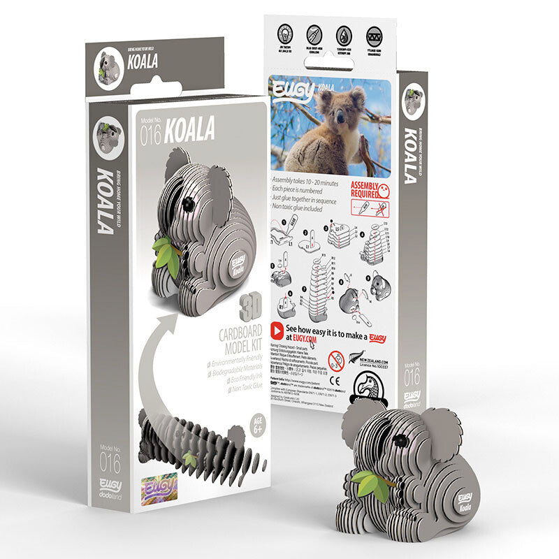 Eugy 3D Model Kit | Koala