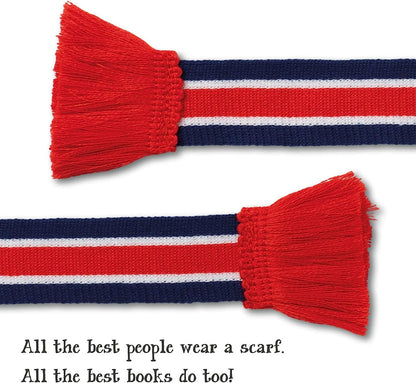 Book Scarf Bookmark - Red, White & Blue - Image 3