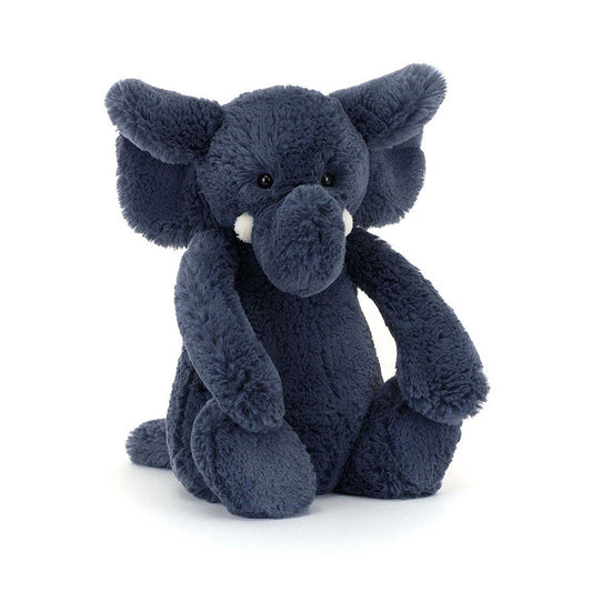 Bashful Blue Elephant Medium Jellycat