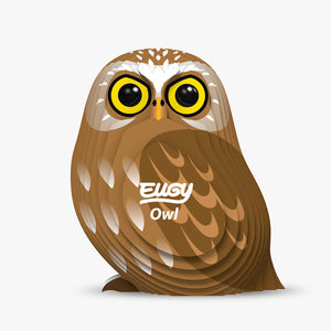 Eugy 3D Model Kit | Owl