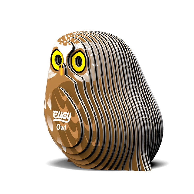 Eugy 3D Model Kit | Owl