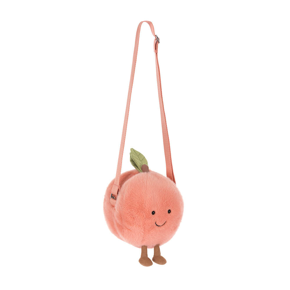 Jellycat | Amuseables Peach Shoulder Bag | Soft Toy