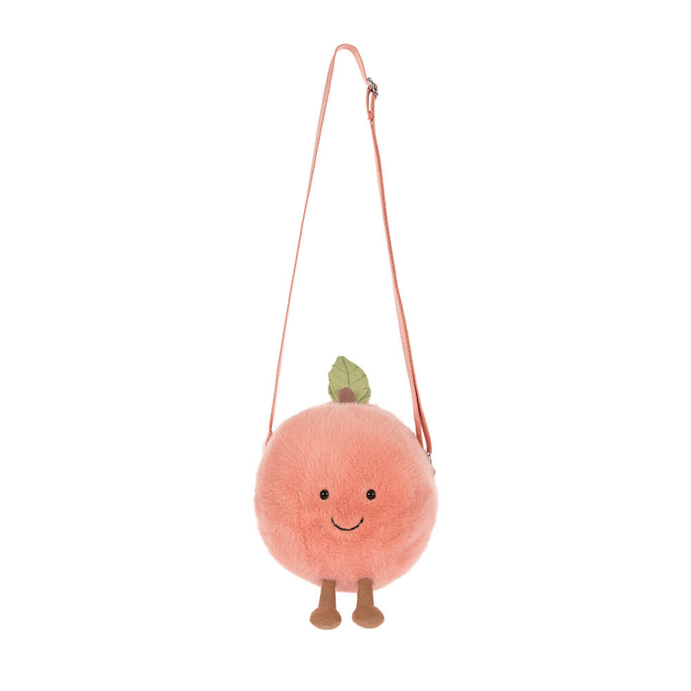 Jellycat | Amuseables Peach Shoulder Bag | Soft Toy