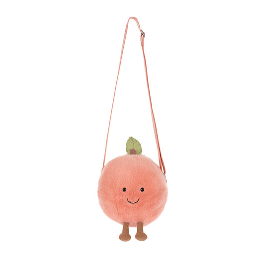 Jellycat | Amuseables Peach Shoulder Bag | Soft Toy