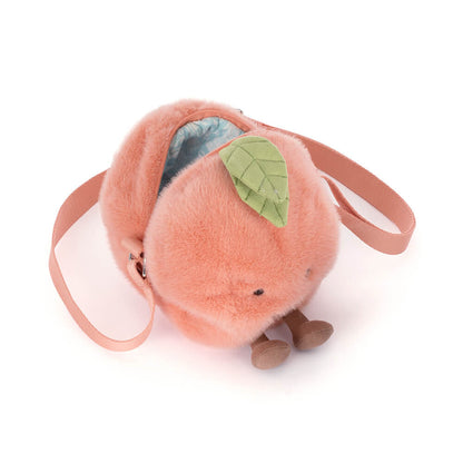 Jellycat | Amuseables Peach Shoulder Bag | Soft Toy