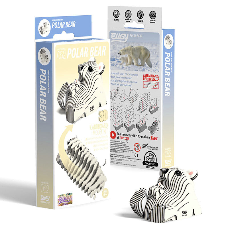 Eugy 3D Model Kit | Polar Bear