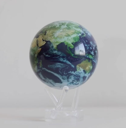 Mova Earth With Clouds Rotating Gobe 6" inches