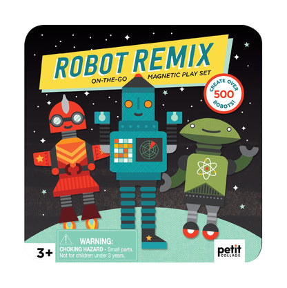 Robot Remix On-the-Go Magnetic Play Set