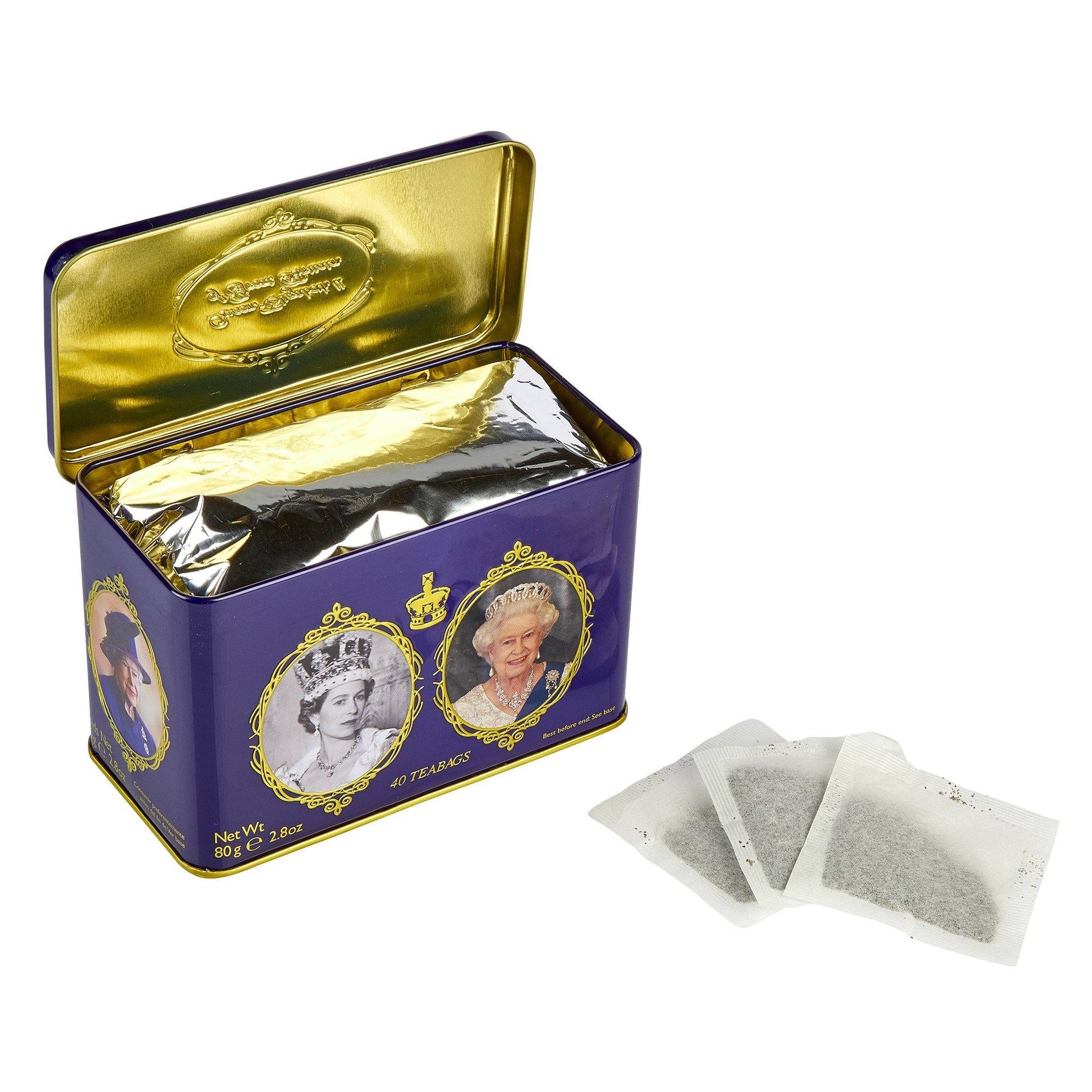 Queen Elizabeth II Classic Tea Tin  - Image 2