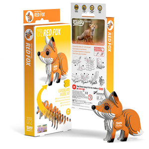 Eugy 3D Model Kit | Red Fox