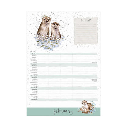 The Country Set 2026 Family Organiser Stationery For The Home - Image 2