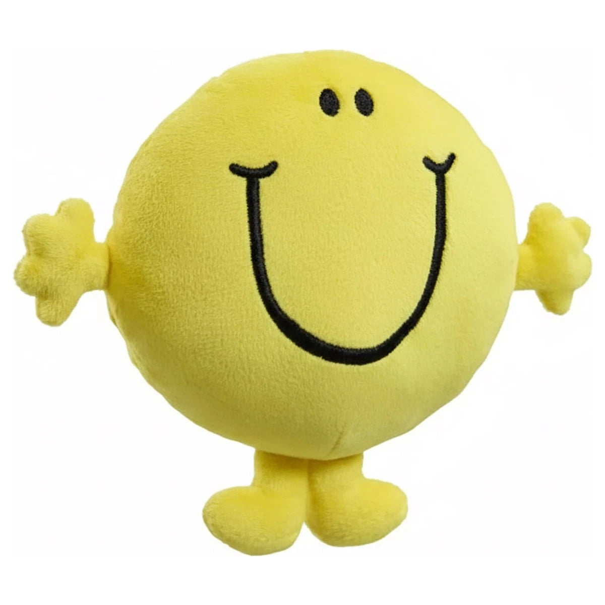 Mr. Men – Mr. Happy Soft Plush Toy, Cuddly Collectible for Kids - Image 2