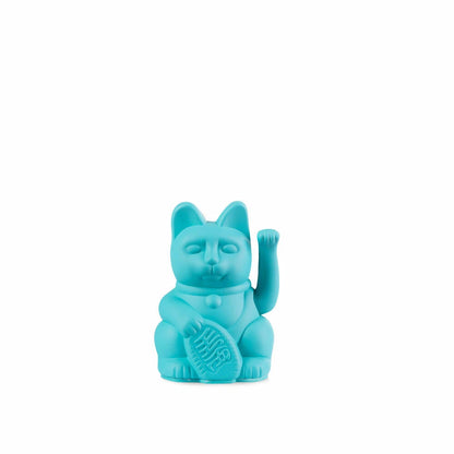 Waving Cat Lucky Cat Mini Turquoise