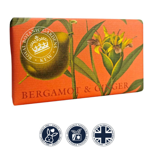 English Soap Company Kew Gardens Bergamot & Ginger Soap Bar  - Image 1