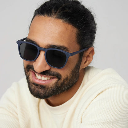 Sunglasses Shape E Trapezium in Deep Blue