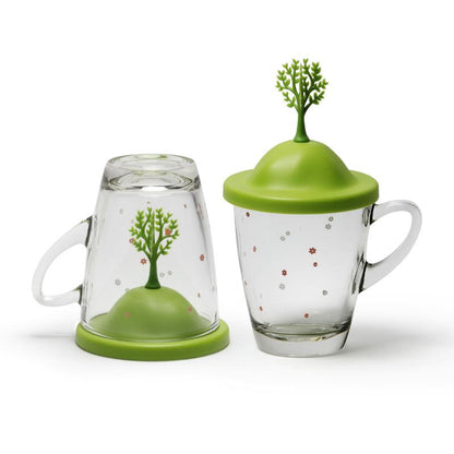 Qualy - Mug | Spring Mug | Green-Green