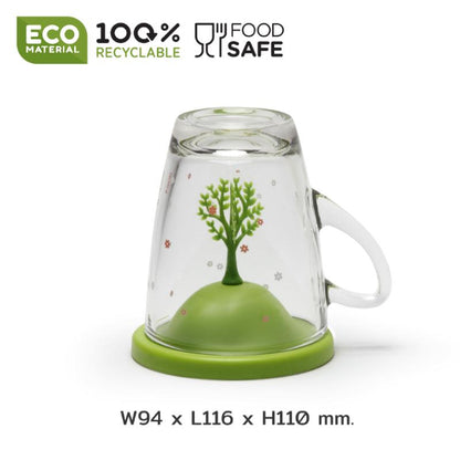 Qualy - Mug | Spring Mug | Green-Green