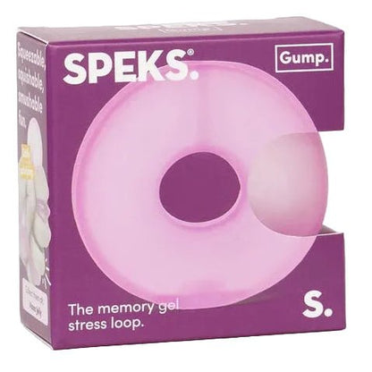 Speks Gump Loop Stress Ball - Moon Jelly