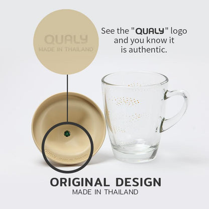 Qualy - Mug | Summer Mug | Cream-Green